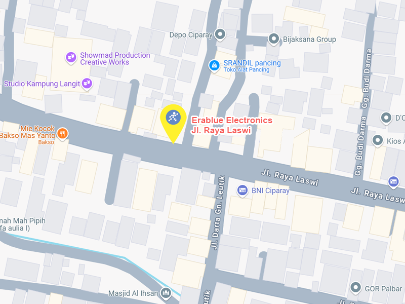 Peta ke toko EraBlue di  Jalan Raya Laswi, RT 002, RW 001, terletak di Kel/Desa Sarimahi, Kecamatan Ciparay, Kabupaten Bandung, Provinsi Jawa Barat,